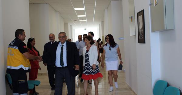 EMU Rector Prof. Dr. Necdet Osam participated in the 2nd TRNC Ambulance Rally and Uniralli Informatıon Course