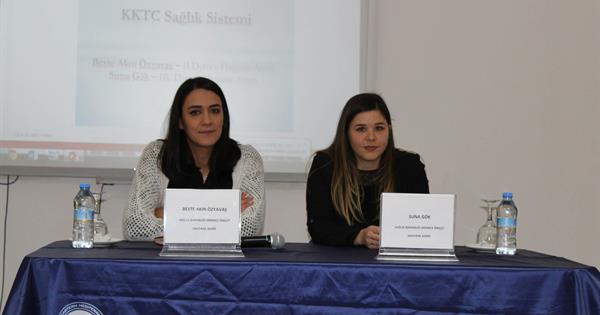 Beste Akın Özyavas and Suna Gök gave a seminar on health management
