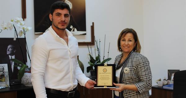 Tremendous Success From EMU Health Sciences Faculty, Sport Sciences Student Adem Çavuşoğlu 