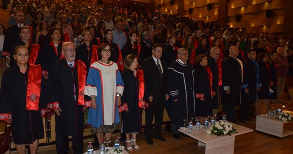 EMU Faculty of Health Sciences Commencement Ceremony was held at Rauf Raif Denktaş Culture and Congress Center