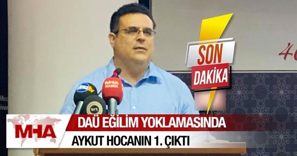 New Rector Aykut Hocanın in EMU