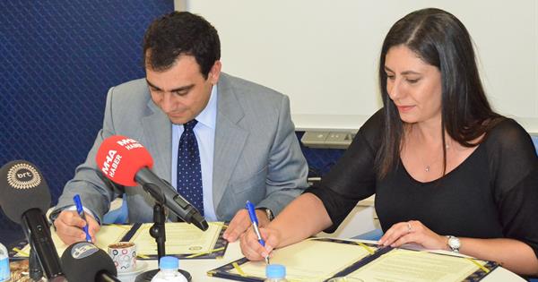 DAÜ ve Naci Talat Vakfı Arasında İşbirliği Protokolü İmzalandı