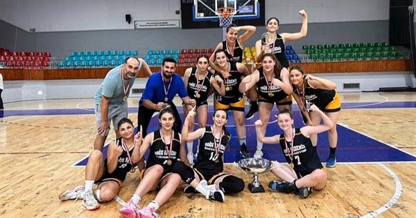 DAÜ Kadın Basketbol Takımı 2023 Büyük Kadınlar Ligi Şampiyonu Oldu