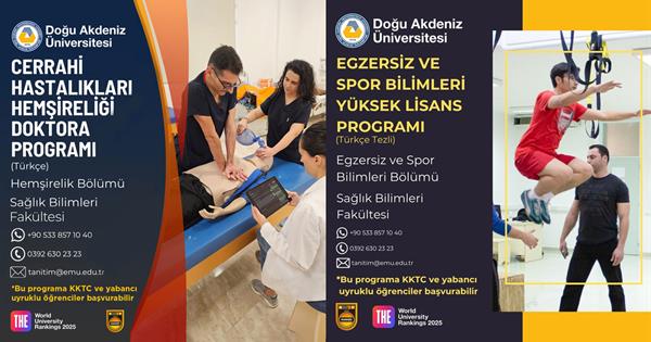 DAÜ Sağlık Bilimleri Fakültesi’nden Yeni Yüksek Lisans ve Doktora Programı