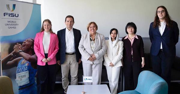EMU Health Sciences Faculty Member Prof. Dr. Mitat Koz Attends FISU Meeting